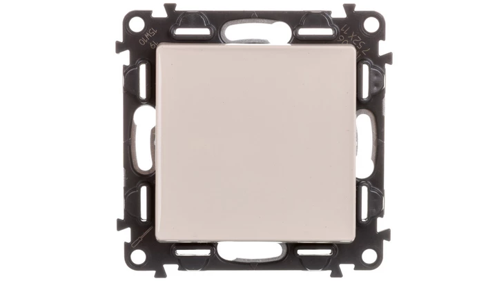 VALENA LIFE Przycisk przełączny kremowy 752211