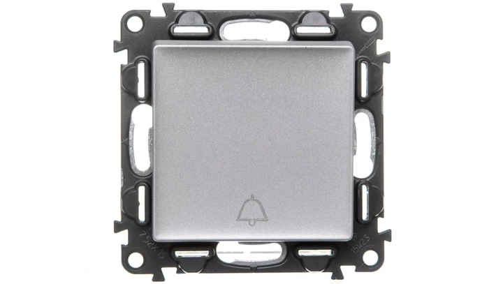 VALENA LIFE Przycisk /dzwonek/ aluminium 752315