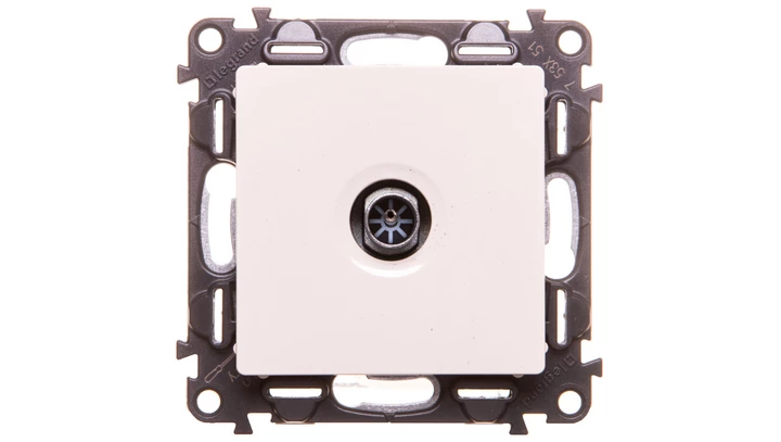 VALENA LIFE Gniazdo antenowe TV końcowe kremowy 753251