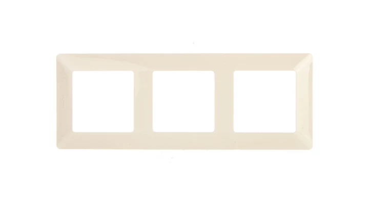 VALENA LIFE Ramka potrójna kremowa 754043