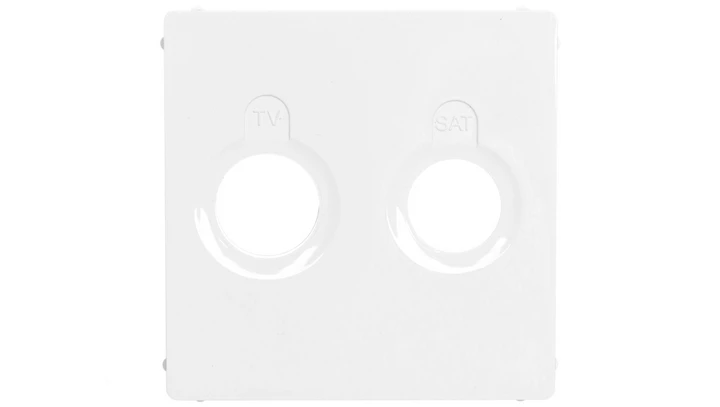 VALENA LIFE Plakietka gniazda antenowego biały 754820