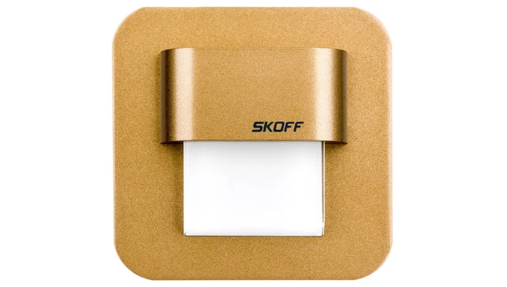 Oprawa przyschodowa SALSA mini stick LED Light 10 V DC 0,4 W IP 66 3000 K mosiądz mat