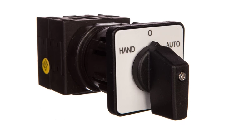 Łącznik krzywkowy HAND-0-AUTO 3P 20A do wbudowania T0-3-15433/EZ 050721