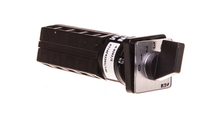 Łącznik krzywkowy 0-1-2-3-4 2P 10A do wbudowania TM-4-8262/E 074878