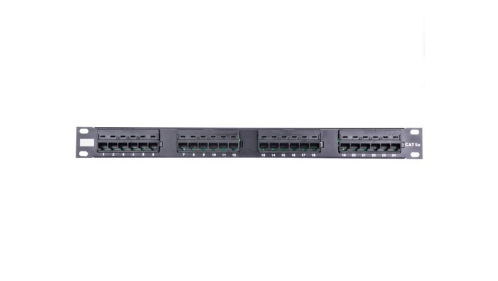 Patch Panel 19 cali 24 Port cat 5e UTP 19-0011