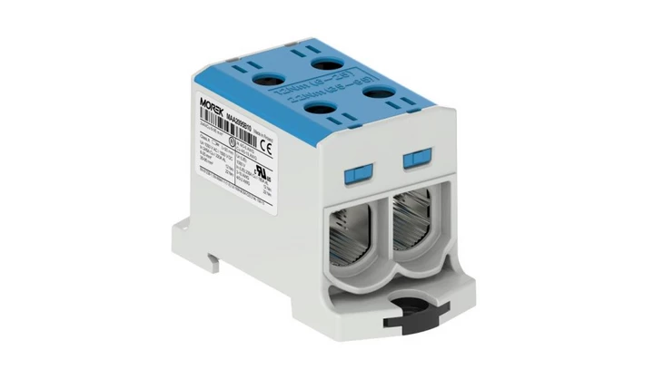 Złączka OTL95-2 kolor niebieski 2xAl/Cu 6-95mm² 1000V AC / 1500V DC Zacisk uniwersalny MAA2095B10