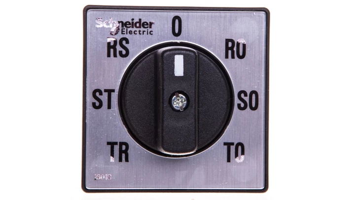 Przełącznik woltomierza TR-ST-RS-0-R0-S0-T0 500V do wbudowania CMV 16018