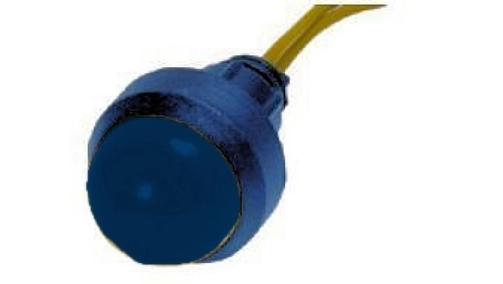 Lampka sygnalizacyjna LED 20mm niebieska Klp20B/230V 84520003