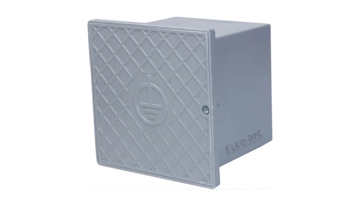 Obudowa na złącze kontolne ze wzmocnionym dnem PCV 49.3 /94900308/