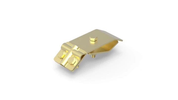 Złącze rynnowe skręcane mosiężne 3.1/S MS /90300210/