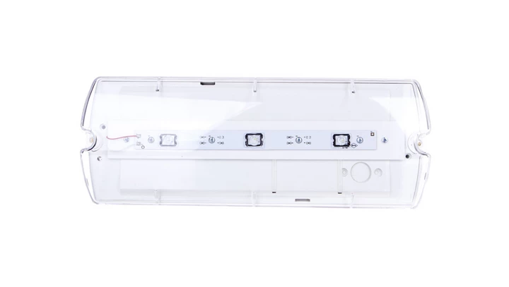 Oprawa awaryjna 3W 1h IP65 IIkl. jednostronna jednozadaniowa HELIOS 2,5m HWM/3,2W/C/1/SE/X/TR