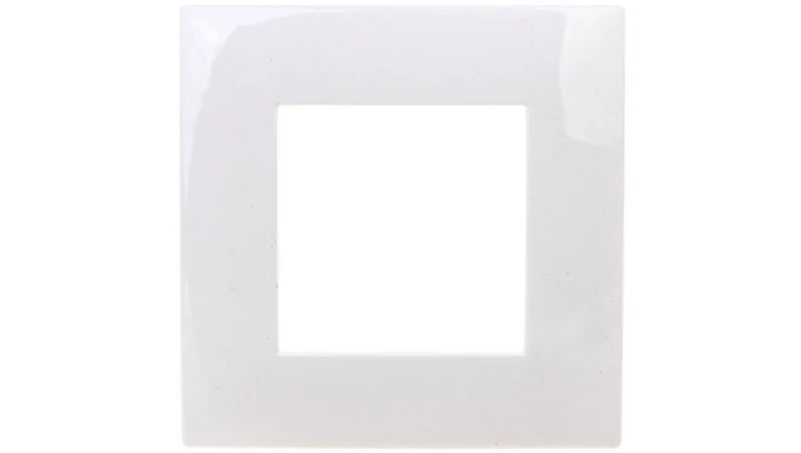 DANTE Ramka pojedyncza tworzywo ASA BIAŁY 450481