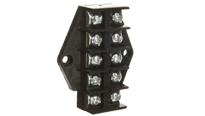 Płytka odgałęźna ZPT5 /4.0mm2/ 5-torów czarna ZPT5-4.0 83004007