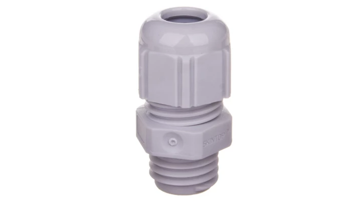 Dławnica kablowa poliamidowa M12 IP68 SKINTOP STR-M 12x1,5 jasnoszara 53111500