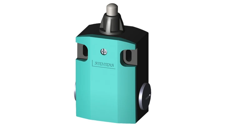 Wyłącznik krańcowy 1Z 1R pełzające metal 56mm trzpień stalowy z 3mm dłuższym skokiem IP67 3SE5122-0BC02