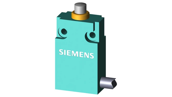 Wyłącznik krańcowy kompaktowy metal 30mm 1Z 1R migowe trzpień stalowy z przewodem dł 2m IP67 3SE5413-0CC20-1EA2