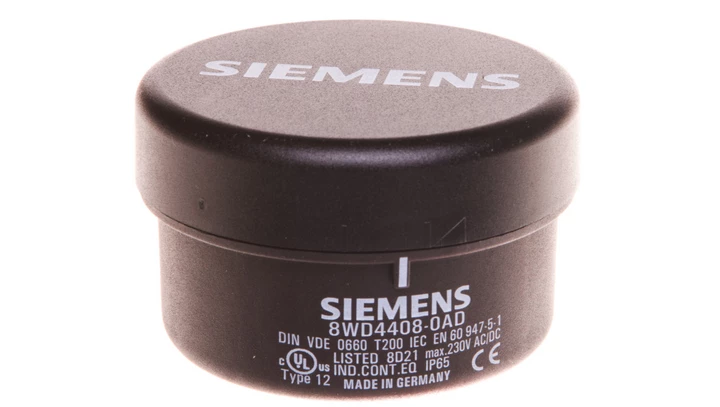 Moduł przyłączeniowy z pokrywką montaż na rurze do kolumn 70mm przyłącza śrubowe IP65 8WD4408-0AA