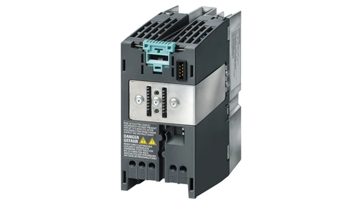 Falownik 1,5kW Uwe=3x380-480V, Uwy=3x400V/4,1A z reyzstorem hamującym Sinamics G120 6SL3224-0BE21-5UA0