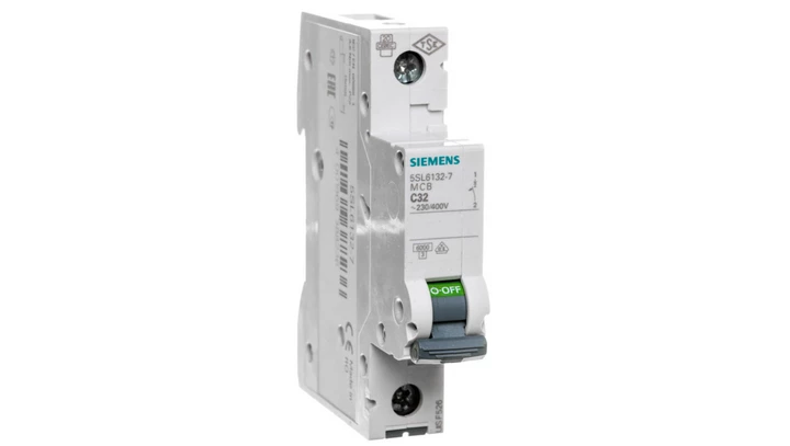 Wyłącznik nadprądowy 1P C 32A 6kA AC 5SL6132-7