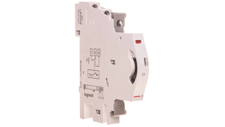 Styk pomocniczy 1Z 1R montaż boczny TX3/DX3 406250