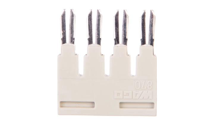 Mostek grzebieniowy 4-torowy jasnoszary 870-404 /25szt./