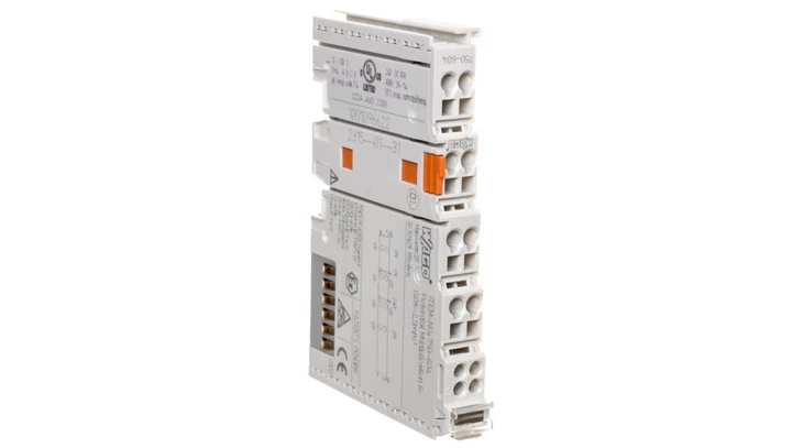 Moduł z dodatkowymi zaciskami 0V DC 750-604