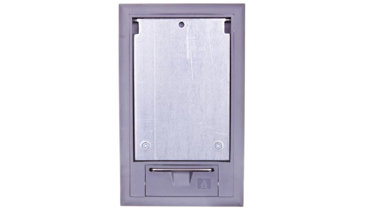 Kaseta podłogowa na osprzęt 3-modułowa szara GES2 DB 7011 7405100