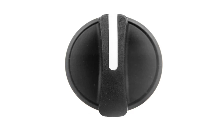 Napęd przełącznika 3 położeniowy czarny z samopowrotem prawy ZB5AD8