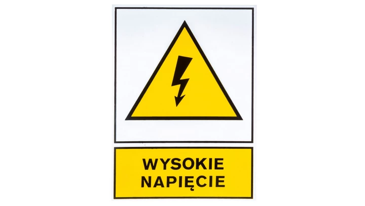 Tabliczka /znak ostrzegawczy/ TZO 148X210P WN E04TZ-01012140300 /10szt/