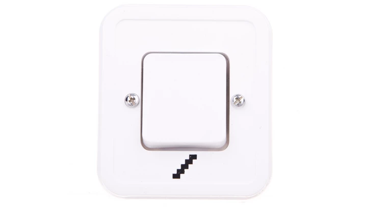PI Łącznik schodowy 6A biały ŁW-3P/00