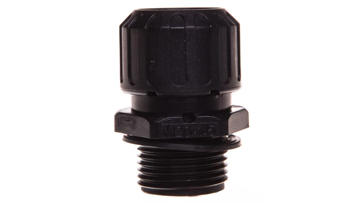 Łącznik poliamidowy rura-skrzynka M20 IP67 czarny LRS 20M/11 E03DK-07010200401