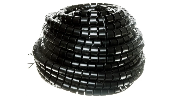 Wężyk ochronny elastyczny WE-25 czarny E01WS-01030100401 /20m/