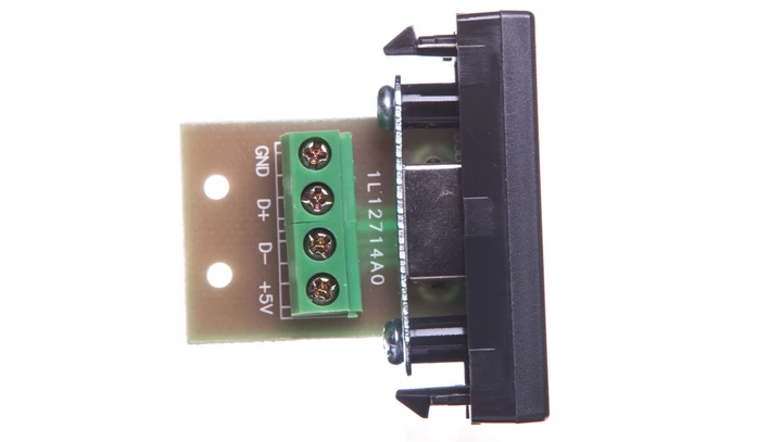 Simon Connect Gniazdo K45/2 USB typu A szary grafit K128B/14