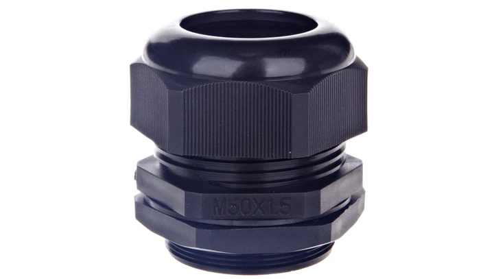 Dławnica kablowa poliamidowa M50 IP68 DP-EN 50 HM BK czarna E03DK-01040126001