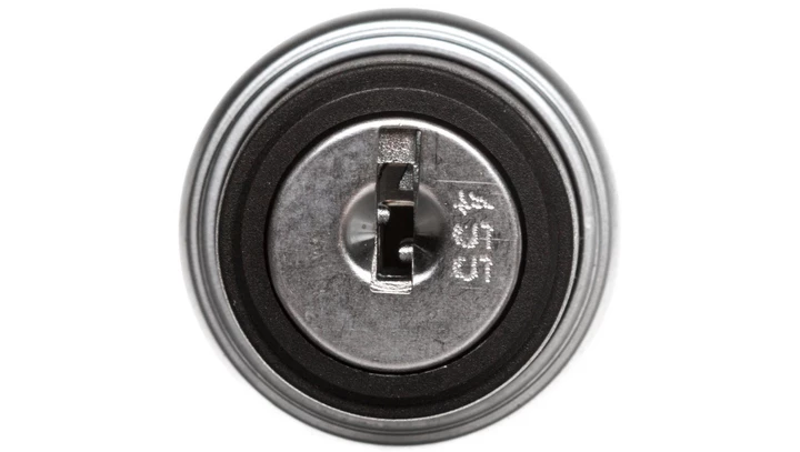 Napęd przełącznika 2 położeniowy 0-1 z kluczem wyjęcie klucza w pozycji 0 bez samopowrotu LPCS320