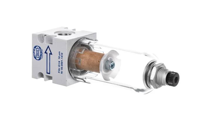Filtr sprężonego powietrza G1/4 10um 50.0001.1410