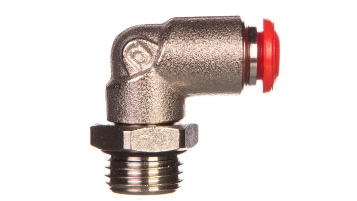 Przyłączka kątowa wtykowa G1/4 D 6 80.0050.04.1406