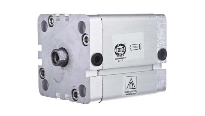 Siłownik pneumatyczny D 16x50 ISO bezsmarowy BSPT 11.018B.0050