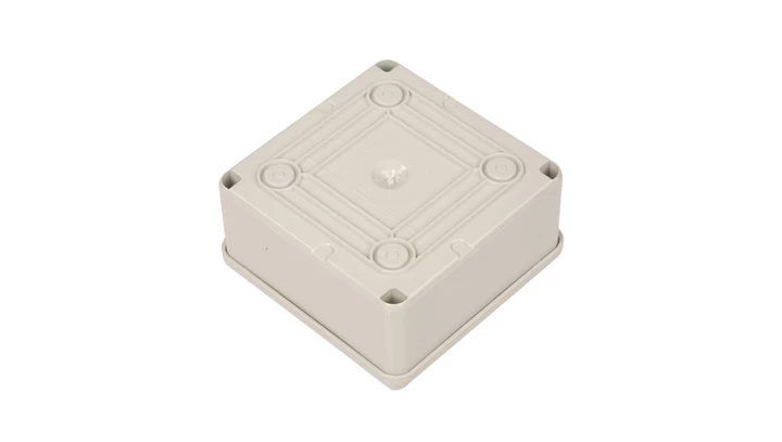 Puszka n/t 100x100x50 tworzywo IP56 szara GW44204