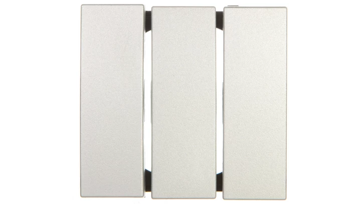 Berker B.7 Glas Klawisz potrójny do łącznika aluminium 16651404