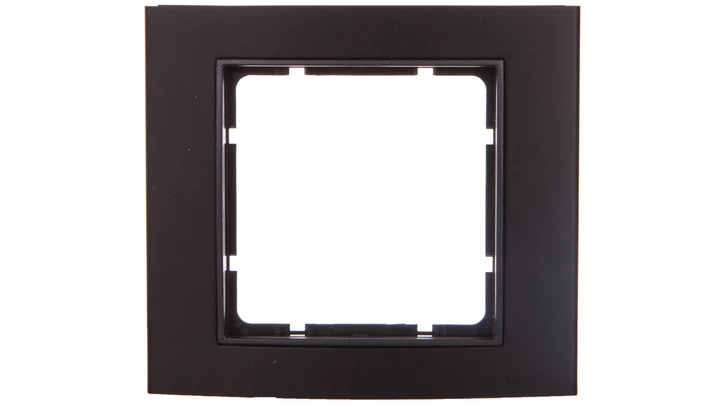 Berker B.3 Ramka pojedyncza aluminium czarny/antracyt 10113005