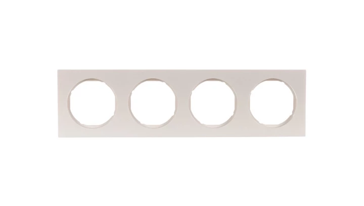 Berker R.3 Ramka poczwórna biała 10142289