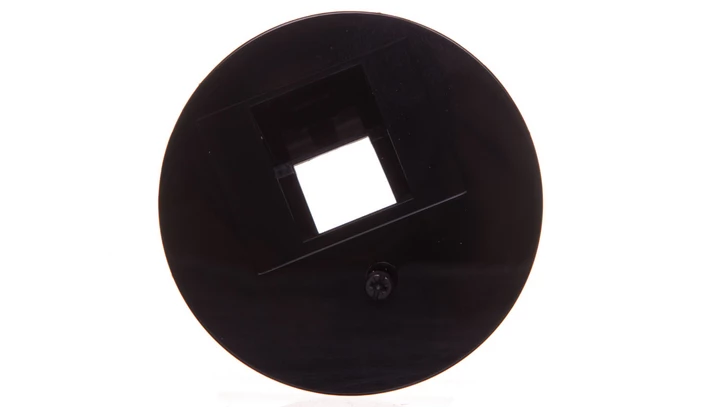 Berker R.1/R.3 Element centralny do gniazda przyłączeniowego UAE czarny 14072045