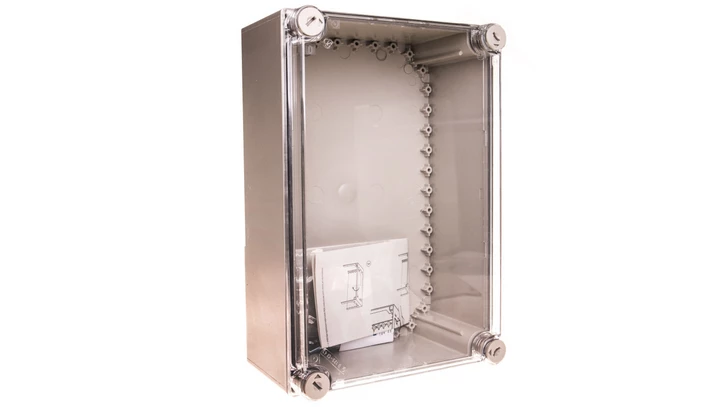 Obudowa 250x375x150mm IP65 (pokrywa przezroczysta) CI43X-125 019900