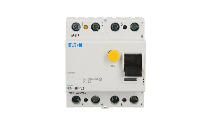 Wyłącznik różnicowoprądowy 4P 40A 0,3A typ AC PFIM-40/4/03-MW 235412