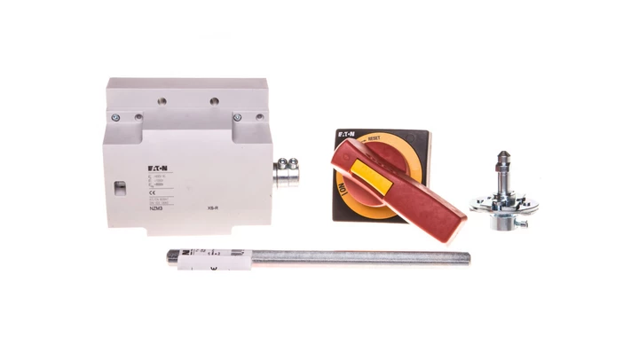 Napęd drzwiowy boczny prawa strona czerwono-żółty NZM3-XSR-R 266658,