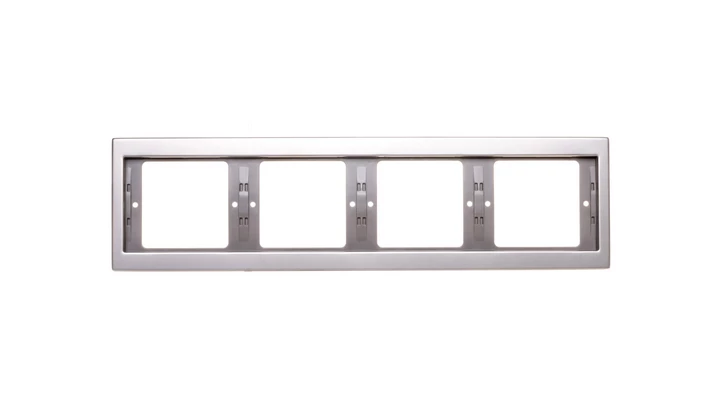 Berker K.5 Ramka poczwórna pozioma stal szlachetna nierdzewna 13837004