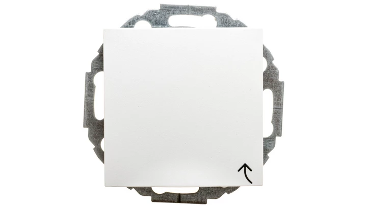 Berker B.1/B.3/B.7 GLAS Gniazdo Schuko z pokrywą i przesłonami styków śnieżnobiałe 47441909