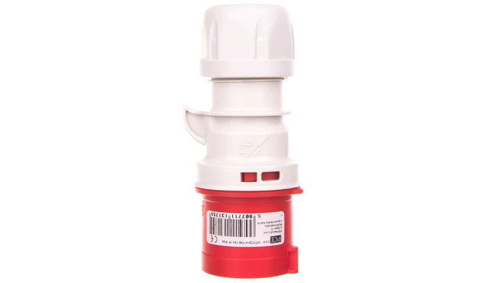 Wtyczka przenośna 16A 3P 400V czerwona IP44 SHARK 013-9