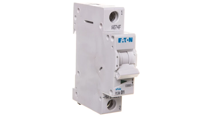 Wyłącznik nadprądowy 1P D 1A 10kA AC PLSM-D1-MW 242214